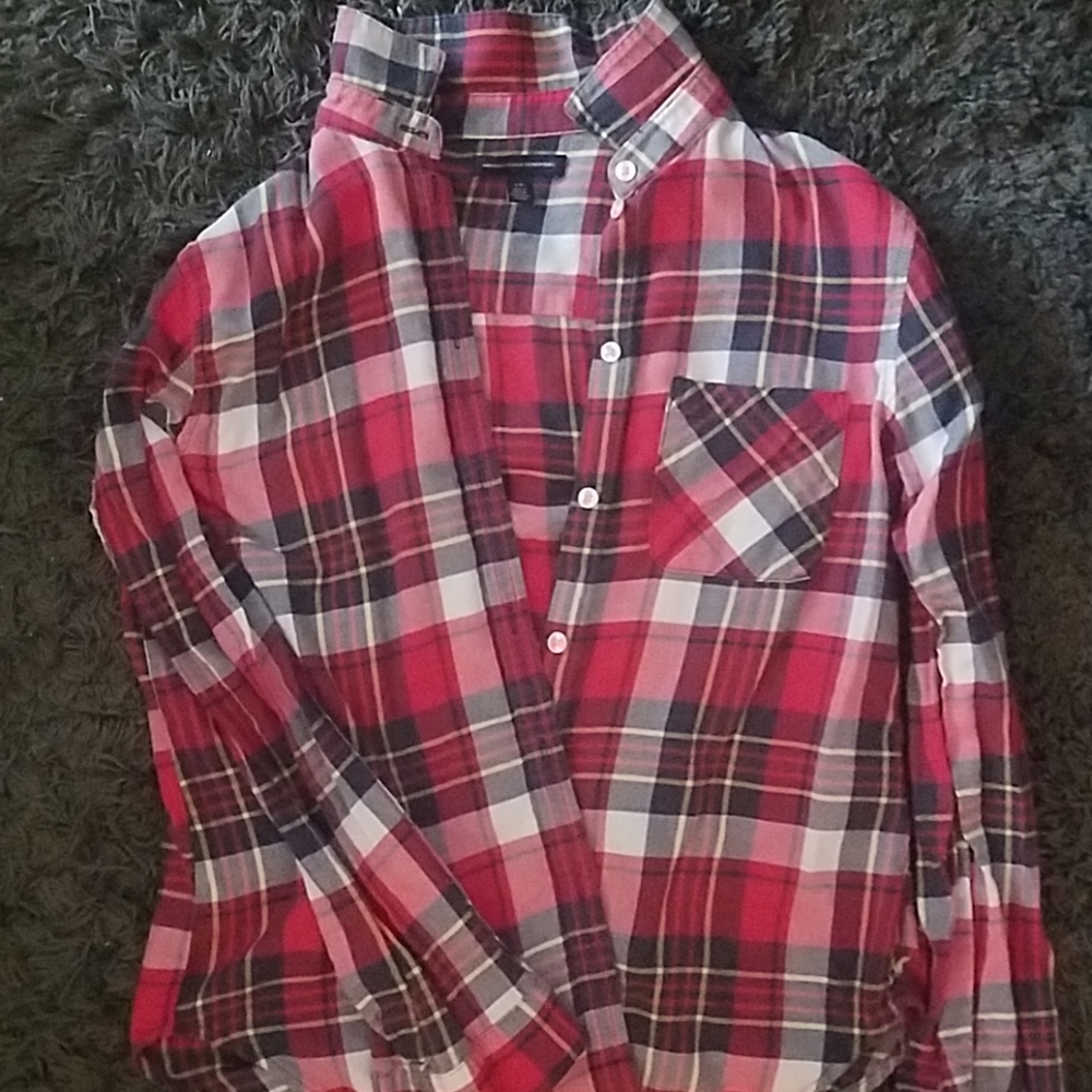 AE* Flannel*Buttoned Down*